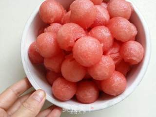 Zero Fat! 【watermelon Ice Cream】 recipe