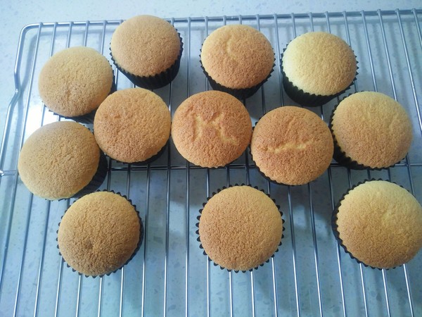 Custard Cup Cake recipe