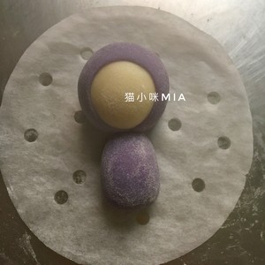 Cartoon Steamed Bun (doraemon)--original recipe