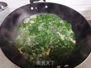 Wolfberry Leaf Egg Soup recipe