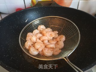 #信之美# Stir-fried Shrimp with Lily and Asparagus recipe