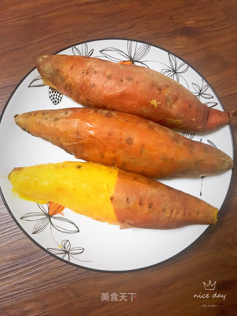 Steamed Sweet Potatoes recipe