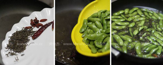 Tea Fragrant Edamame recipe