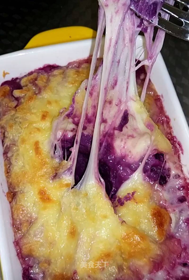 Cheese Purple Potato Mashed recipe
