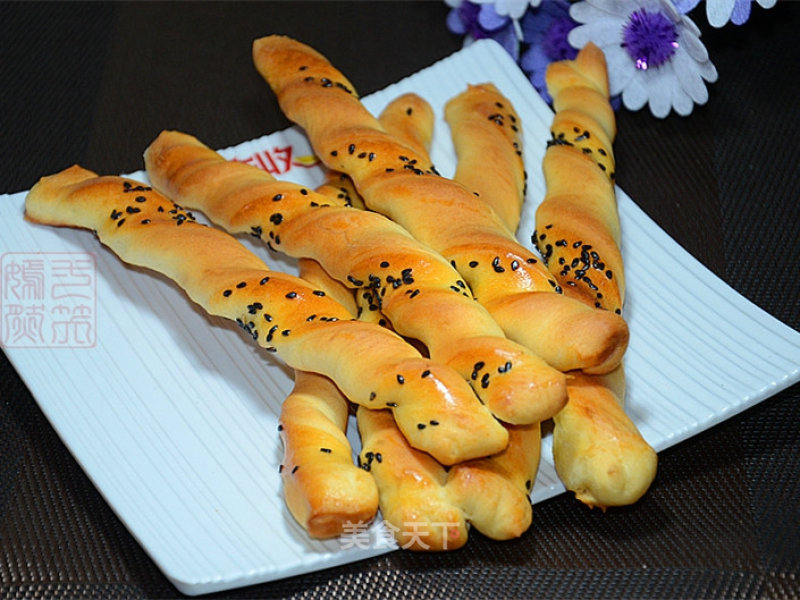 #aca烤明星大赛# Yogurt Breadsticks recipe
