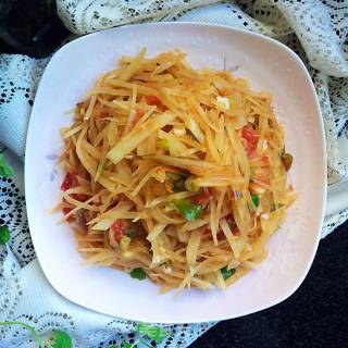 Homemade Potato Shreds recipe