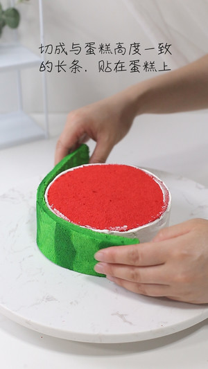 Creative Summer Watermelon Cake, Beautiful and Delicious~ recipe