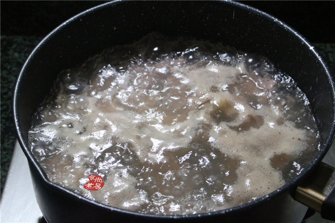 Fish Maw Ham and Scallop Pork Rib Soup recipe