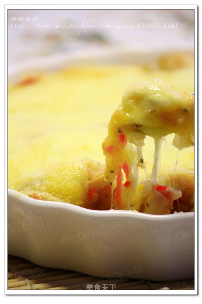 An Alternative and New Way to Eat Nutritious Bean Dregs------innovative Cheese Baked Potato Mash recipe