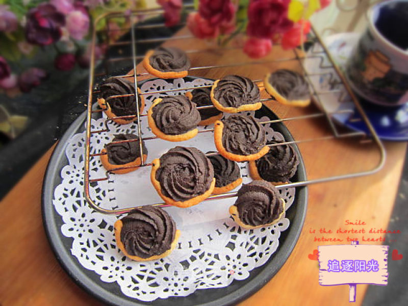 Snail Cookies (viennese Cocoa Shortbread) recipe