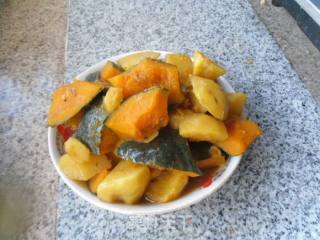 Potato Stew with Japanese Squash recipe