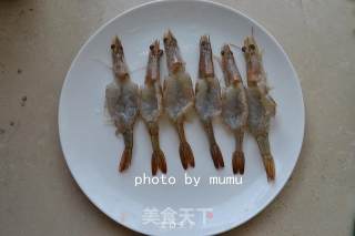 Oil-free Garlic Open Back Shrimp recipe