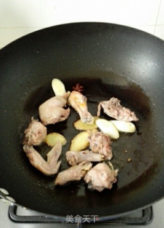 #trust之美#small Chicken Roasted Meat Mushrooms recipe