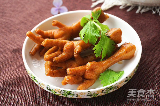 Shrimp Marinated Chicken Feet recipe