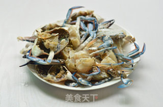 Fried Crab with Green Onion and Ginger recipe