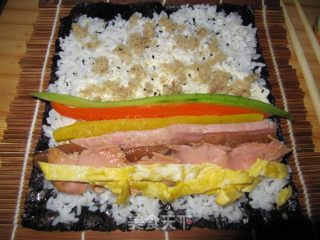 Multi-flavored Sushi recipe