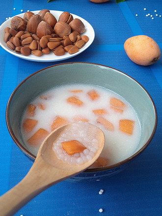 Loquat Sago with Coconut Milk recipe