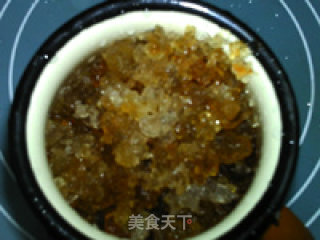 Red Bean Peach Gum White Fungus Soup recipe