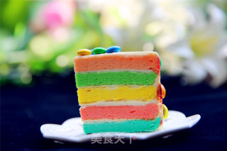 Rainbow Cake recipe
