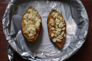 Baked Sweet Potato with Cheese recipe