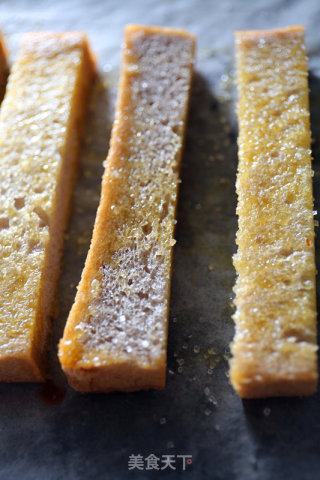 Toast Sticks with Butter recipe