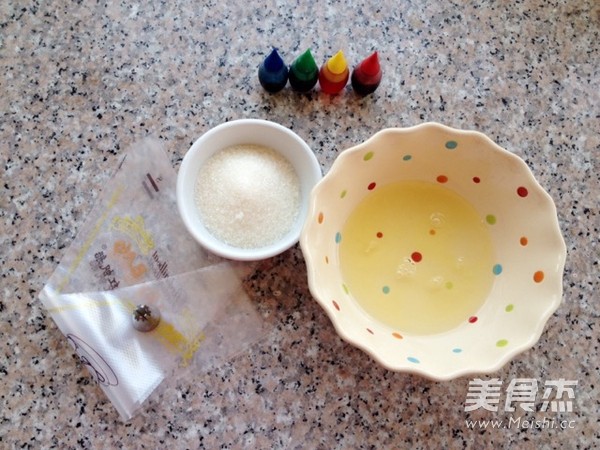 Rainbow Meringue recipe