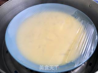 Whitebait Steamed Egg recipe