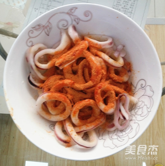 Orleans Grilled Squid Rings recipe