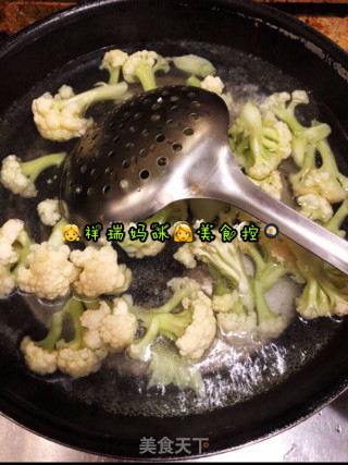 👩‍🍳cooking🍳cooking👩‍🍳: Green Bamboo Shoots and Cauliflower on Xiangrui Baby’s Table🥦 recipe