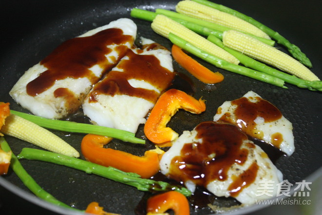 Teriyaki Longri Fish Steak recipe