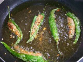 Home-cooked Dishes @@鮮虎皮尖椒 recipe