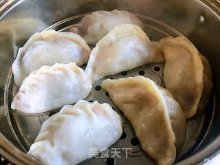 Steamed Buns with Beef Balls and Wheat Ears recipe