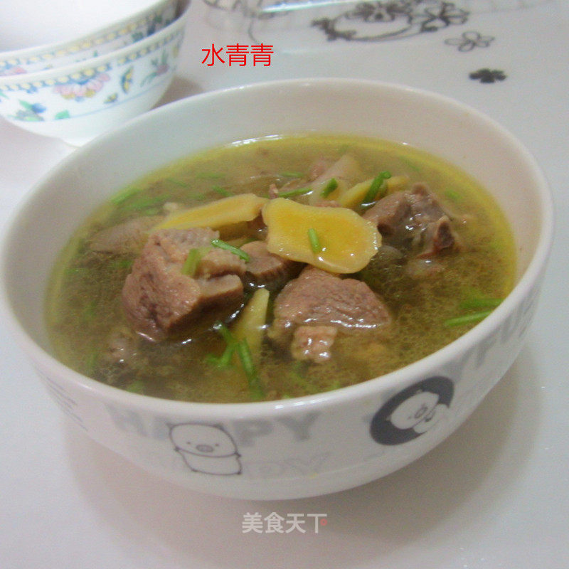 Stewed Old Duck with Ginger recipe