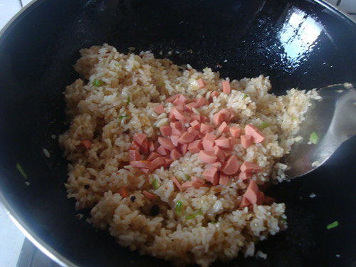 Garlic Egg Fried Rice recipe