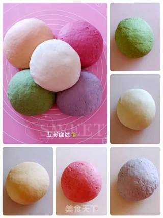 Colorful 🍬 Candy Dumplings recipe