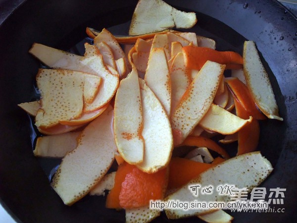 Candied Orange Peel recipe