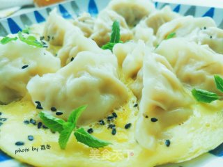 Fried Egg Dumplings recipe