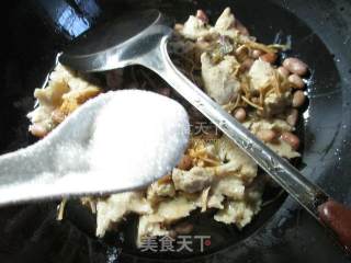 Peanuts, Rice, Bamboo Shoots, Dried Vegetables, Barbecue Bran recipe