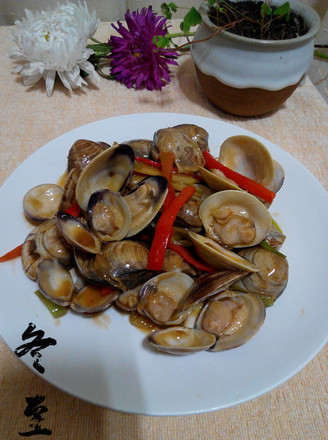 Fried Clams with Green Onion and Ginger recipe