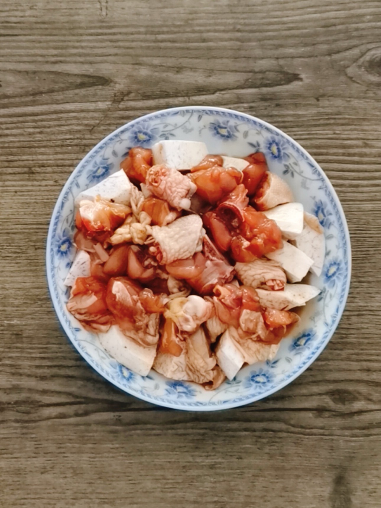 Steamed Chicken with Taro recipe