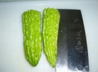 Bitter Gourd with Orange Juice recipe