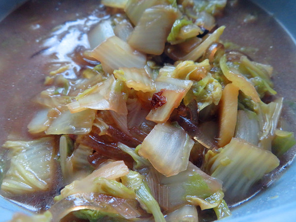 Pork and Cabbage Stewed Vermicelli recipe