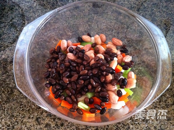 Black Bean Mixed Vegetables recipe