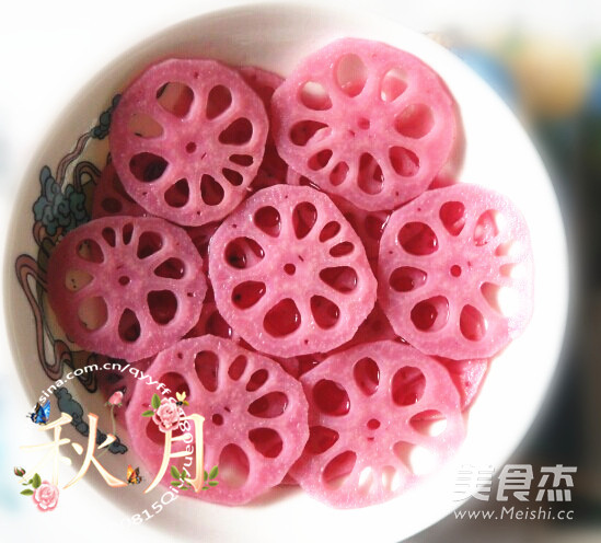 Rouge Lotus Root Slices recipe