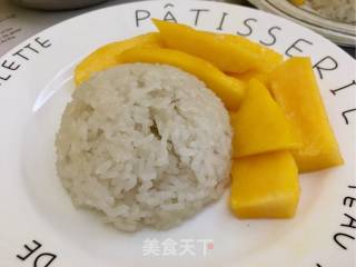 Mango Sticky Rice with Coconut Milk recipe