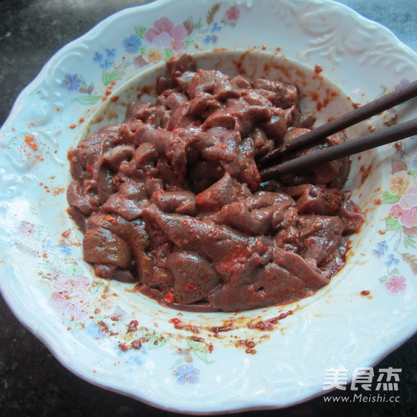 Stir-fried Pork Liver recipe