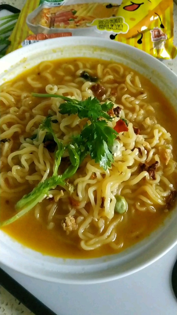 A Bowl of Noodles for Breakfast recipe