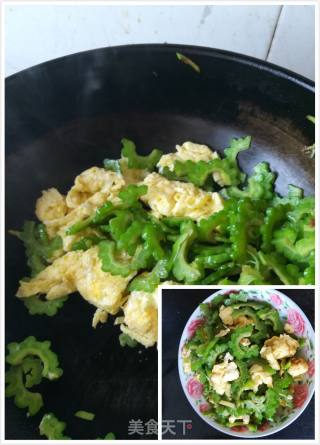 Bitter Gourd Scrambled Eggs recipe