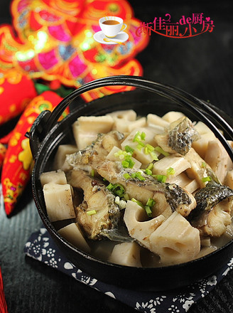Fish Every Year--caiyu Braised Lotus Root recipe