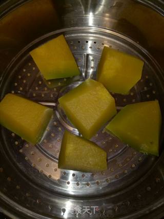 Steamed Pumpkin recipe